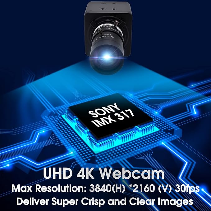 5mm-50mm Optical Zoom Lens