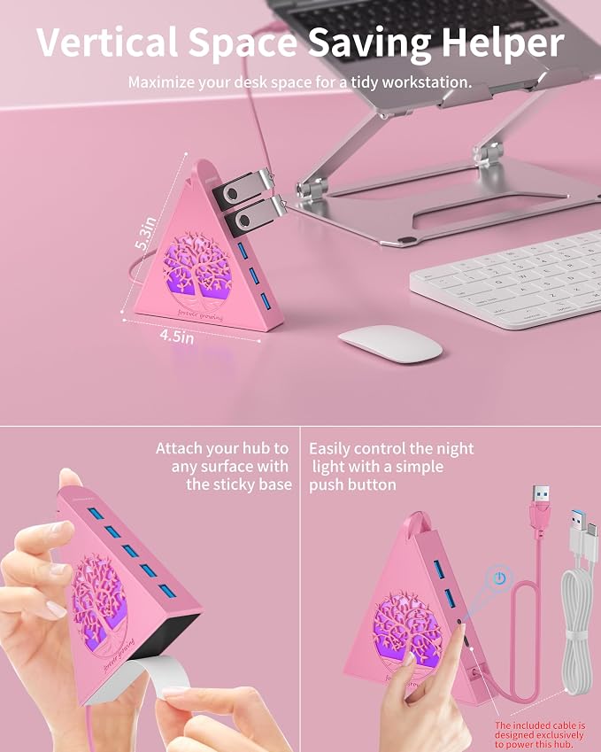 3-Tree Pink