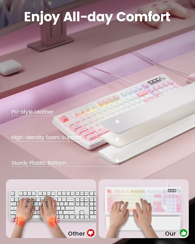 Pink-White