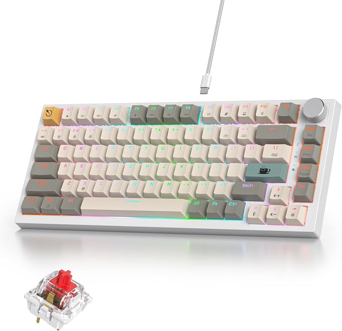 82 Beige Grey/Red Switch