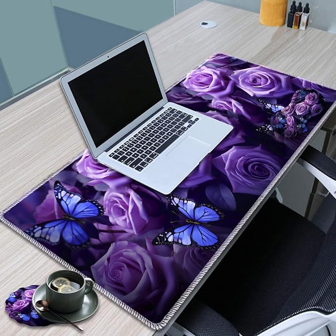 Purple Roses and Butterflies