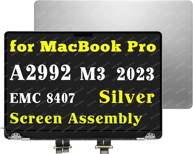 for MacBook Pro A2992 Screen Assembly Silver