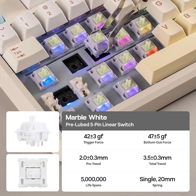 Creamy White