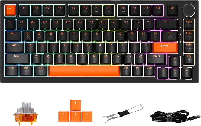 Black and Orange Gradient