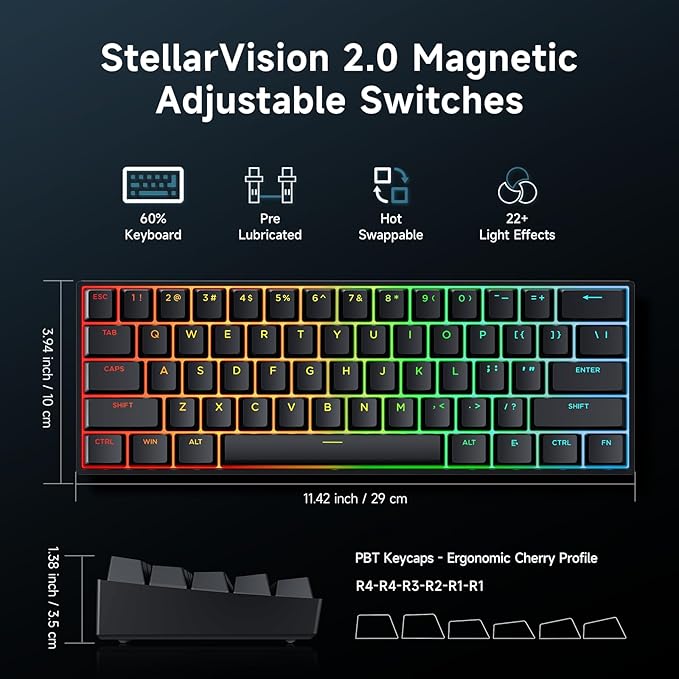 60Pro-Black TTC Uranus Switch