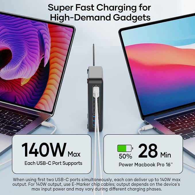 Flat Charger 500W Black