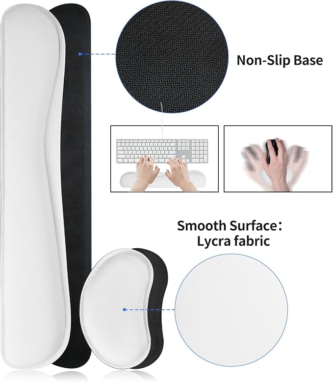 White-wrist Rest