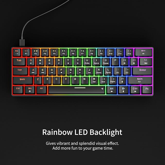 black keycaps-red switch
