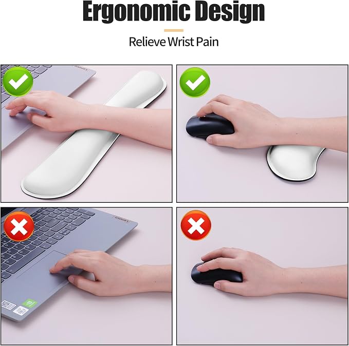 White-wrist Rest