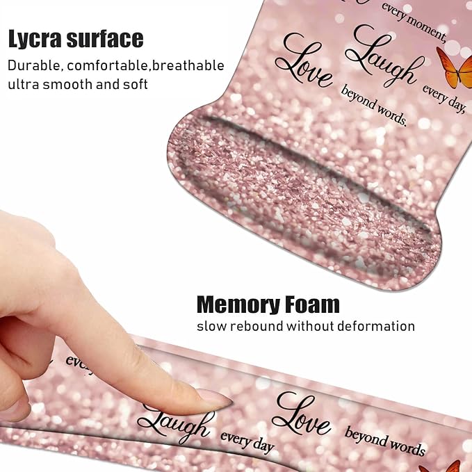 Glitter Quote Live Laugh Love