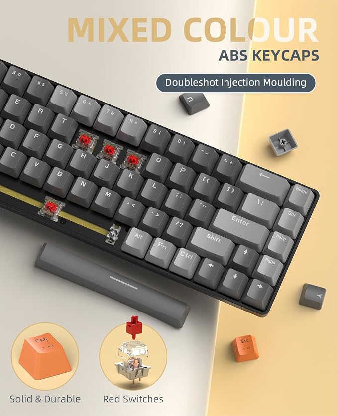 Dark gray/Red Switch