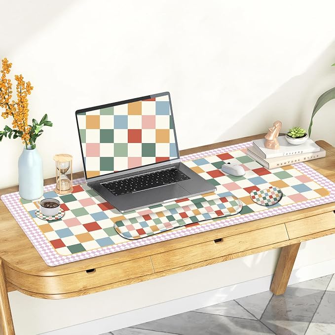 Vintage Macaron Checker