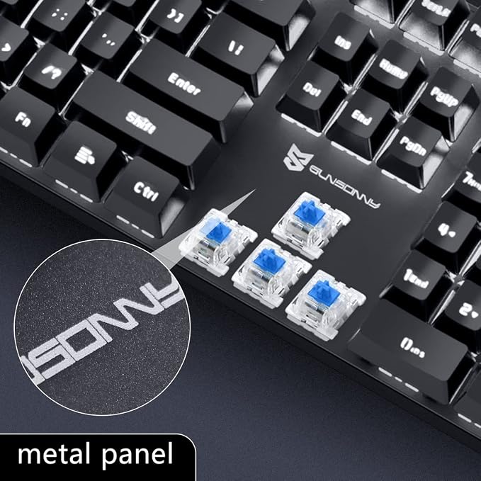 Blue Switch Black Color