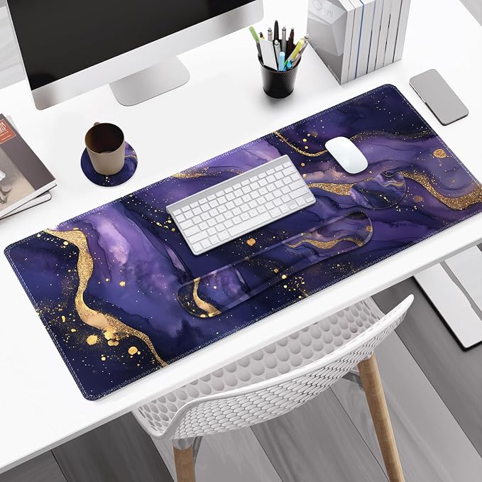 Purple Golden Marble