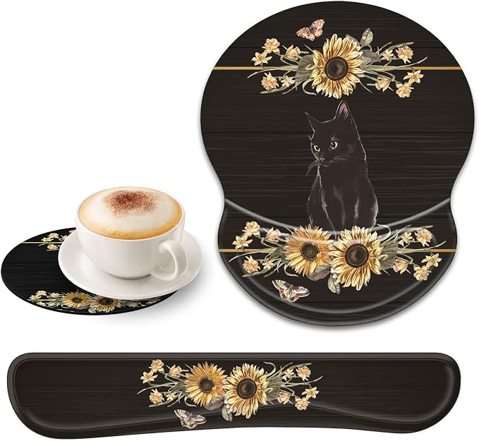 Cute Flower Cat