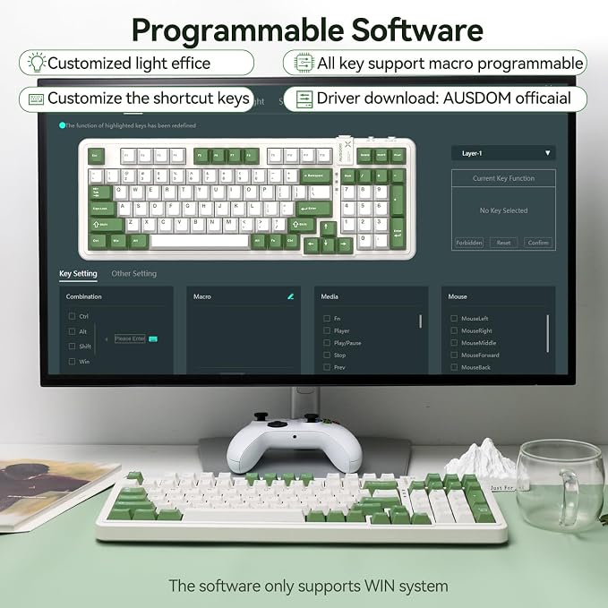 Green & White