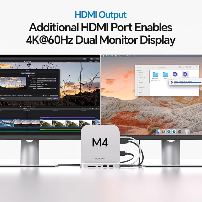 Mac Mini M4 Hub with HDMI