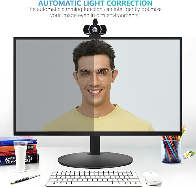 1080P Webcam USB A to C