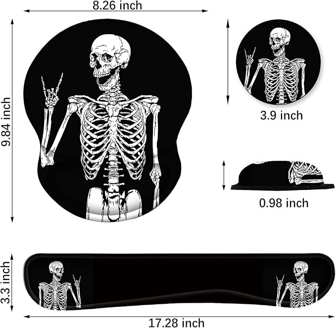 Human Skeleton Black