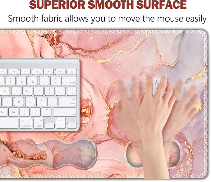 Abstract Pink Marble