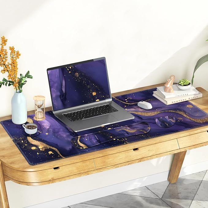 Purple Golden Marble