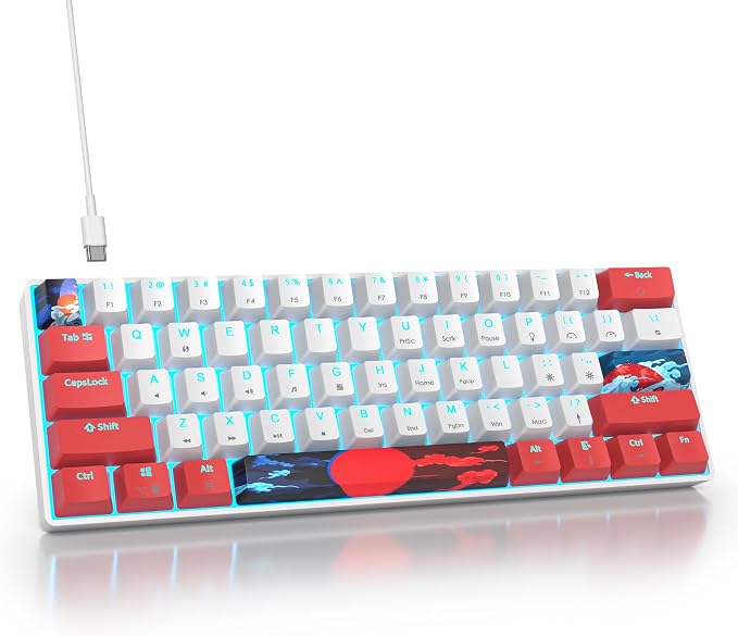 61 Red White