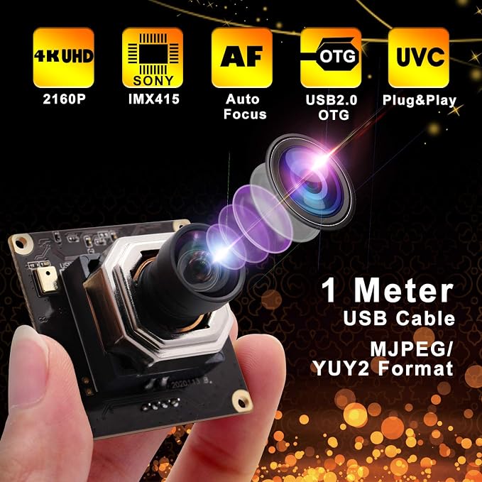100 Degree No Distortion Lens(Embedded Module)