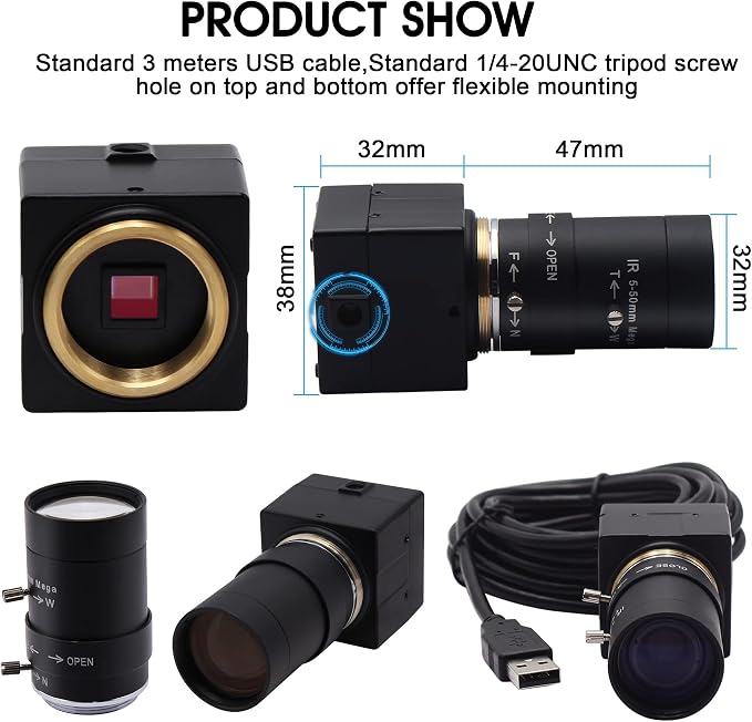 5-50mm Varifocal Lens