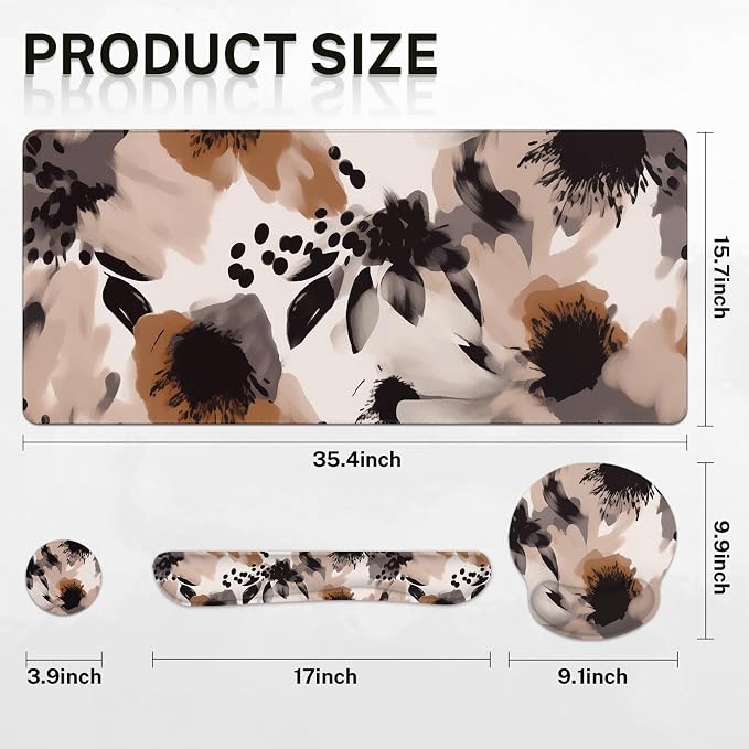 Brown Boho Flower