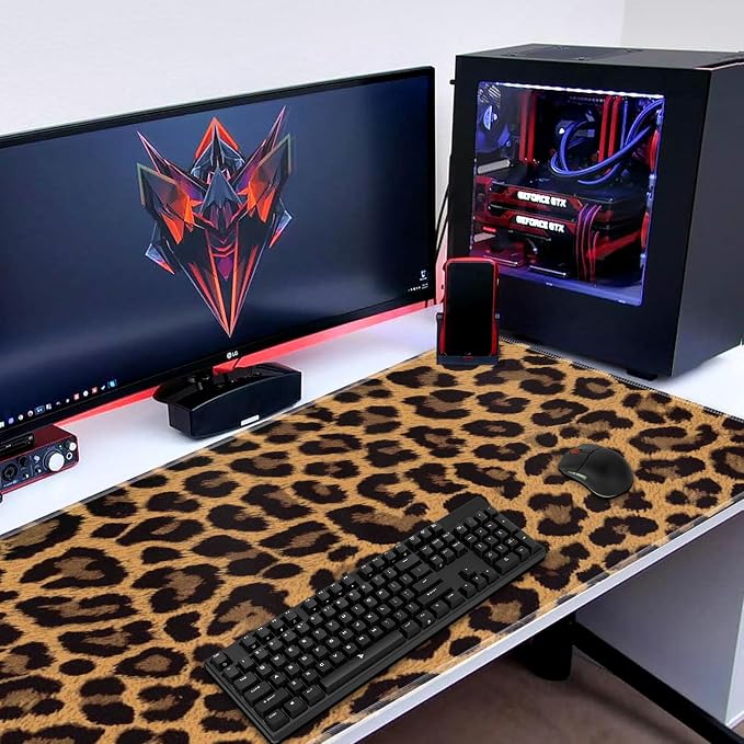 Brown Leopard Print