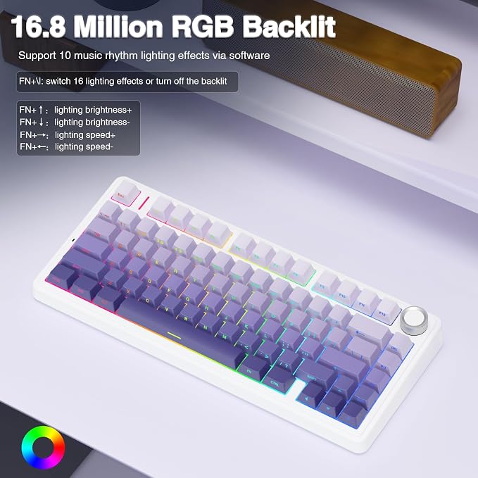 F75 Pro-Gradient Purple