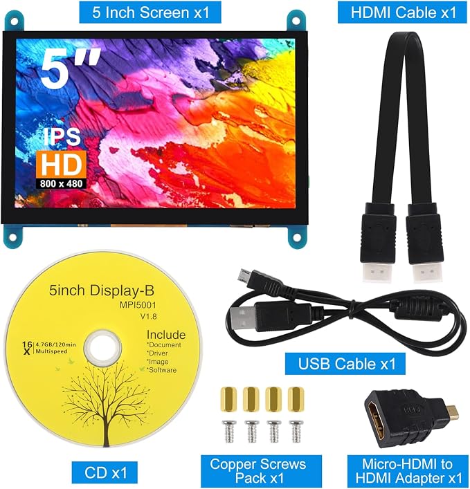 5 Inch 800×480