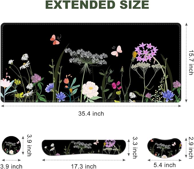 Black Garden Flower