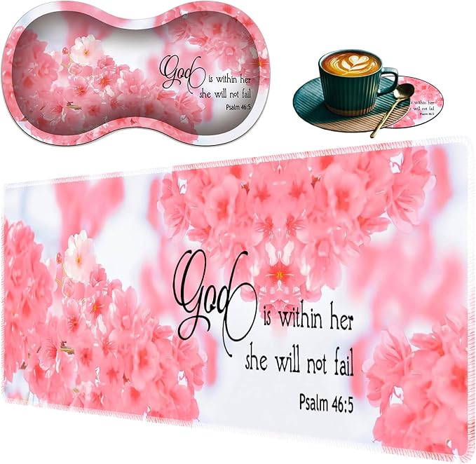 Bible Psalm 46-5 Flower