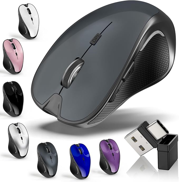 9.Wireless Bluetooth Mouse (GRAY)