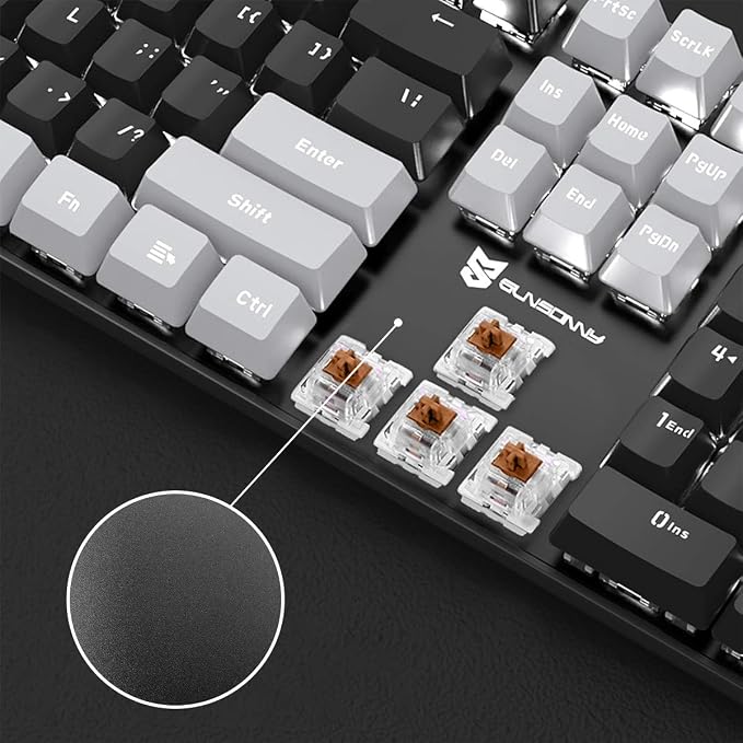 Brown Switch Black & Grey