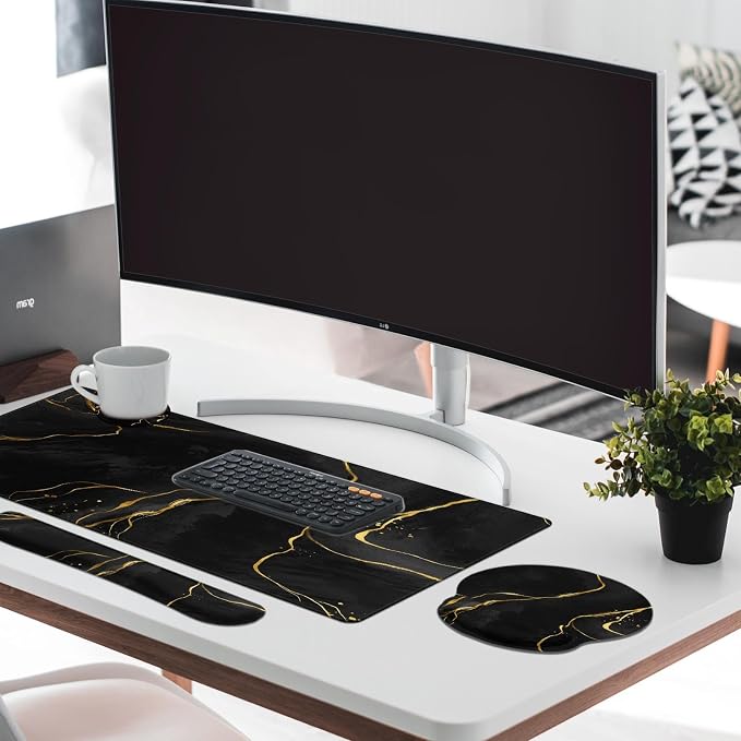 Black Gold Marble