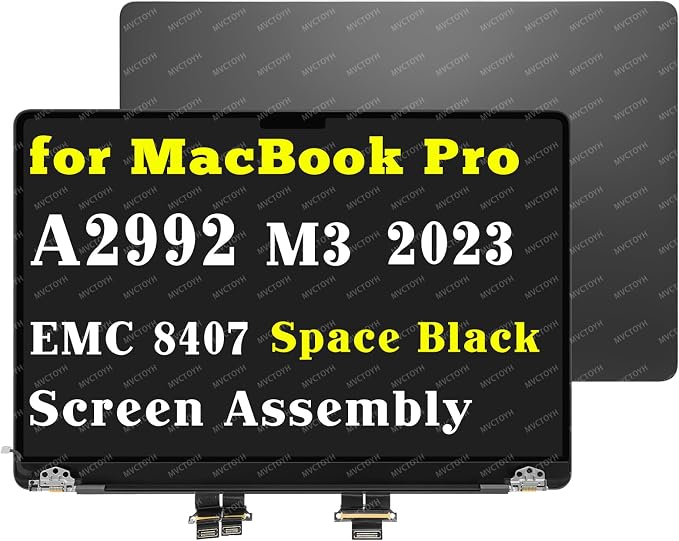for MacBook Pro A2992 Screen Space Black