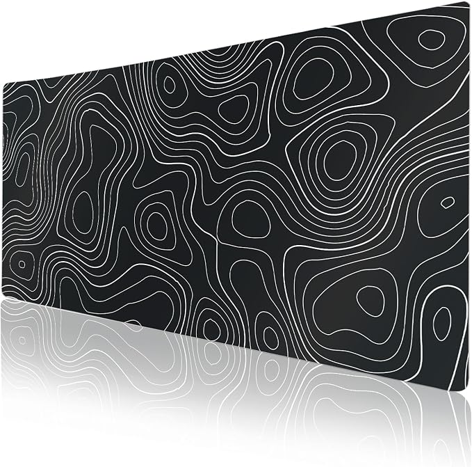 Black Topographic