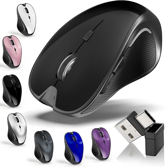6.Wireless Bluetooth Mouse (BLACK)