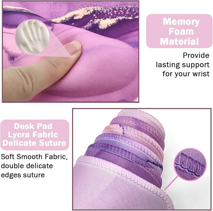 4 Pcs Purple