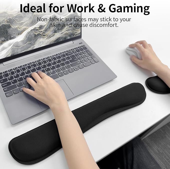 Black - 2 Wrist Rest