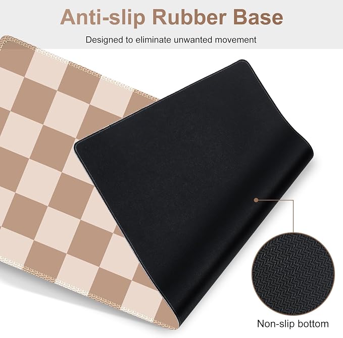 Beige Khaki Checkered