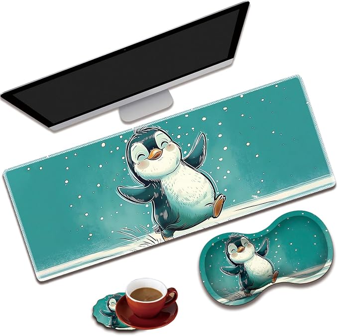 Cute Penguin Happy
