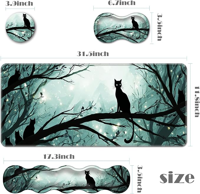 Cats in Moonlit Forest-2-27