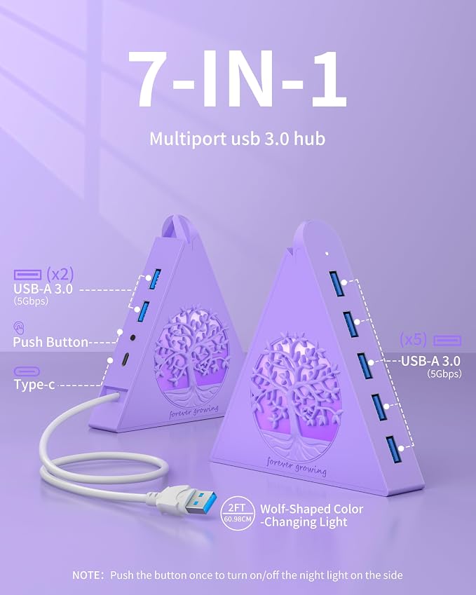2-Tree Light Purple