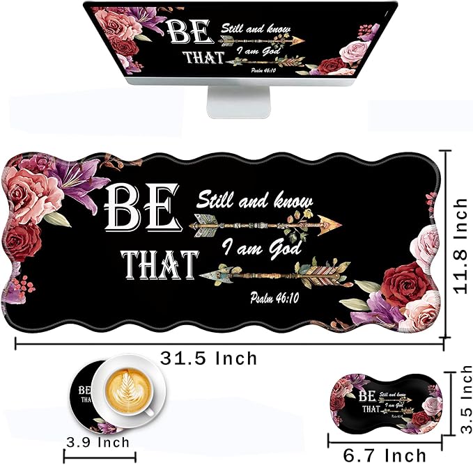 Bible Verse Psalm 46-10 Adorable Peony Flower
