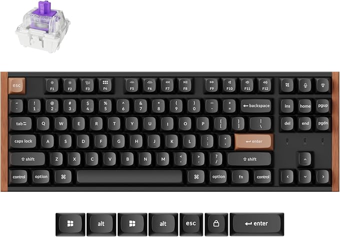 Aluminum+Wood Frame-Black