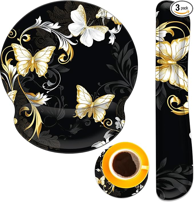Silver Golden Butterfly