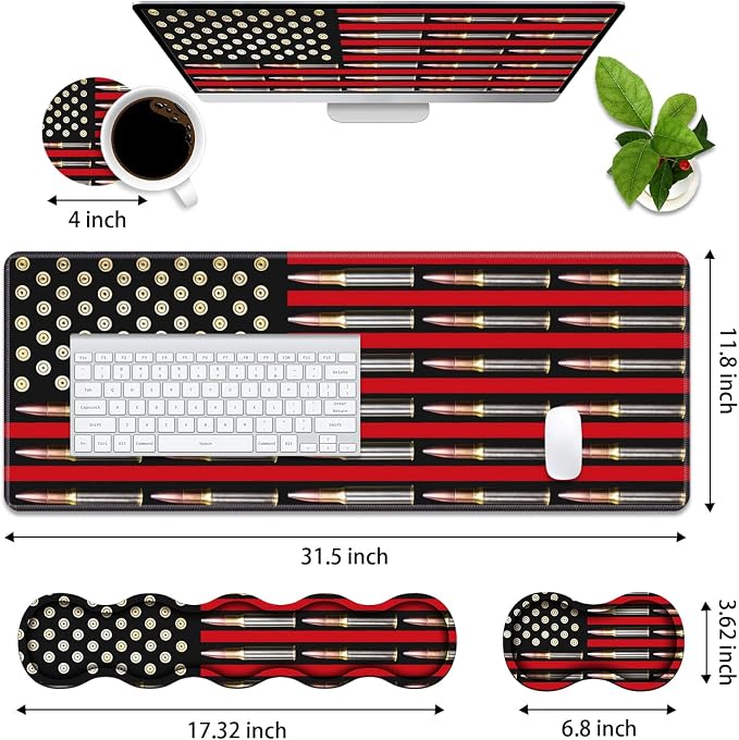 American Flag & Bullets